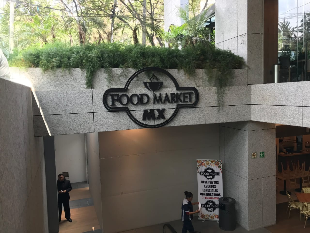 Letras 3D Food Market