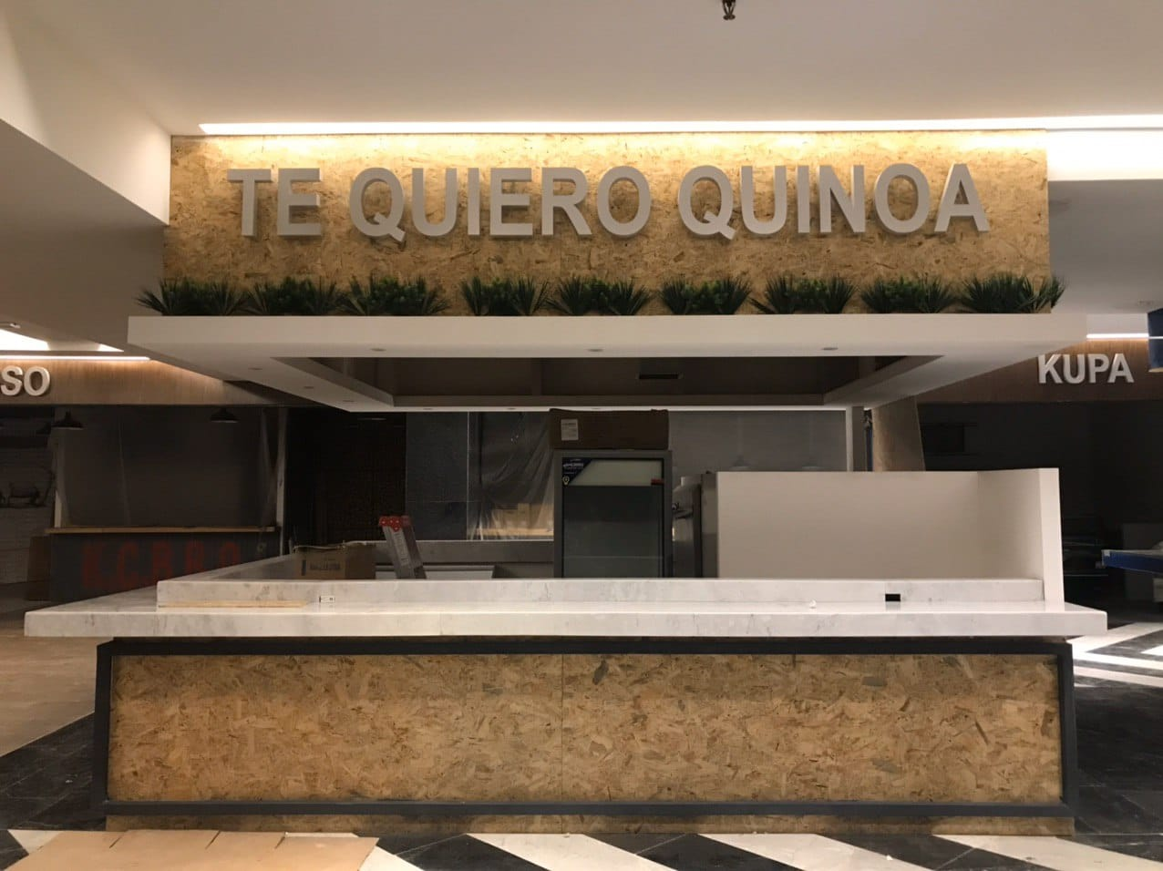 Letras 3D Te Quiero Quinoa