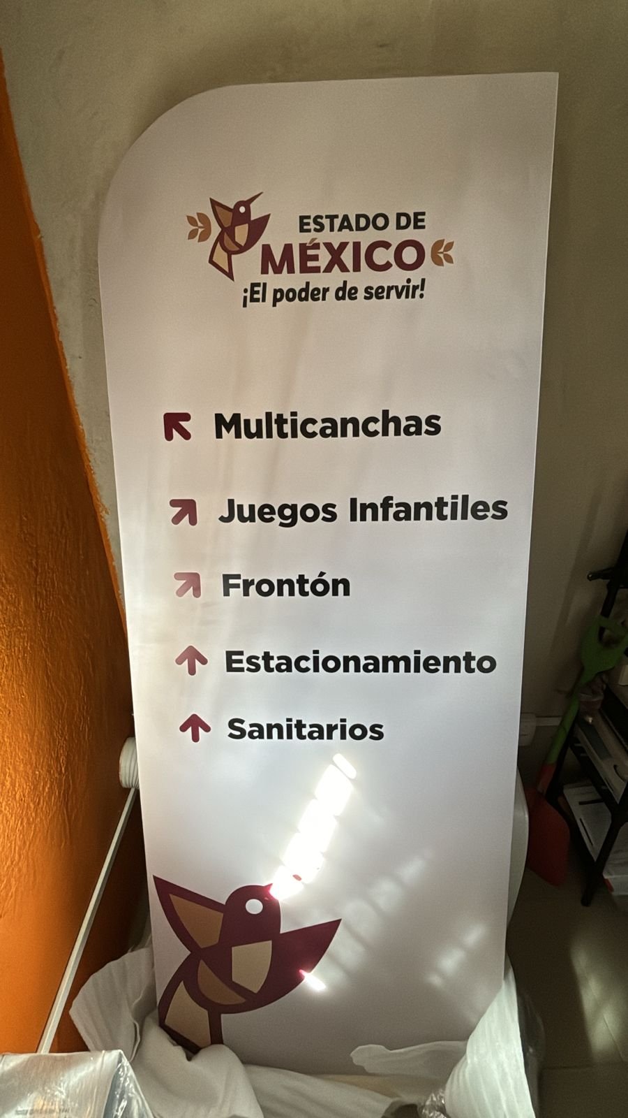 Tótem Directorio Curvo Estado de México